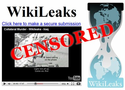 WikiLeaks Censurado